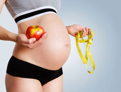 как похудеть во время беременности