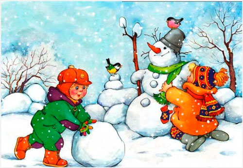 Загадки про снеговика для детей с ответами