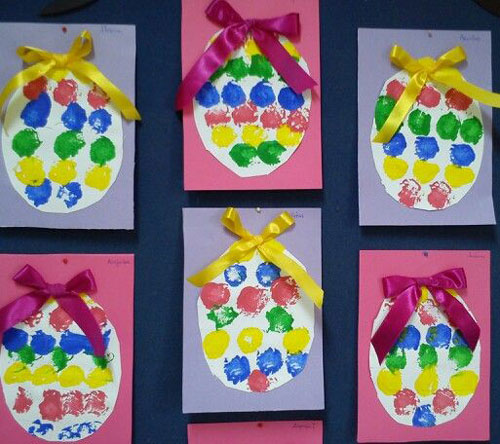 поделка яйцо на Пасху в детский сад фото поэтапно 8