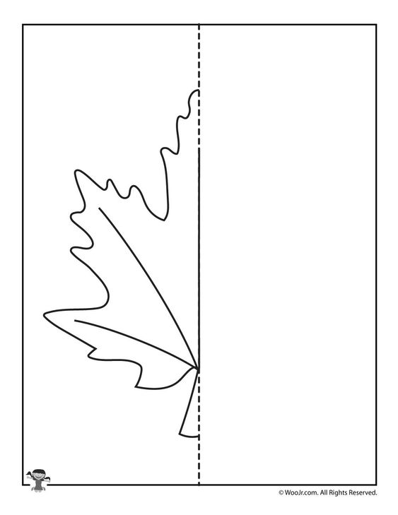 осенние листья из бумаги шаблоны для вырезания из бумаги