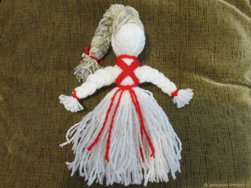кукла-оберег своими руками для детей из ткани выкройки 9