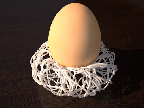 красивая подставка под яйцо на Пасху 10