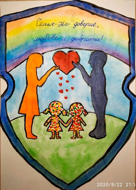 поделки ко дню семьи любви и верности в детском саду 3