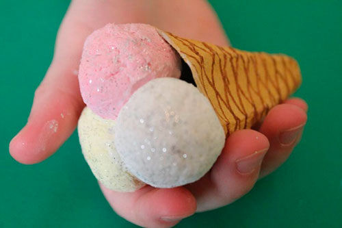 поделка мороженое своими руками в детском саду 8