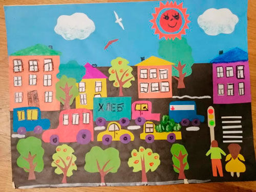 красивые поделки на День города в детском саду 4