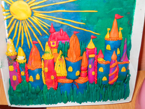 красивые поделки на День города в детском саду 8