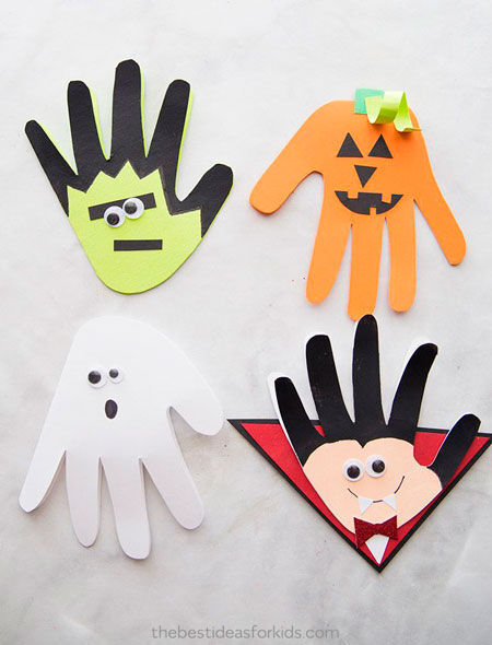 поделки на хэллоуин своими руками из подручных материалов легко