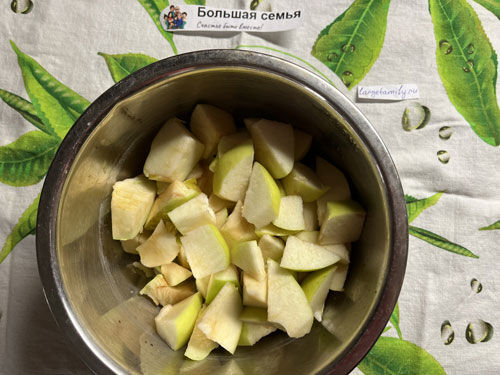 осенний штрудель с яблоками из лаваша в духовке рецепт 2