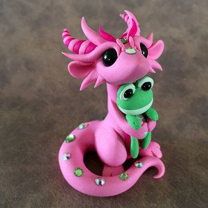 красивый дракон из пластилина для детей 5