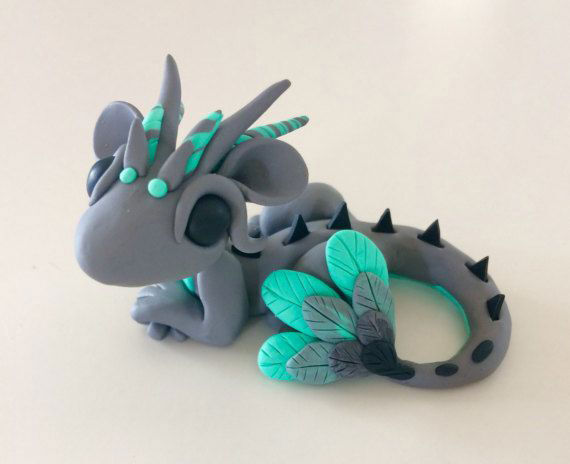 красивый дракон из пластилина для детей 4-5 лет 3