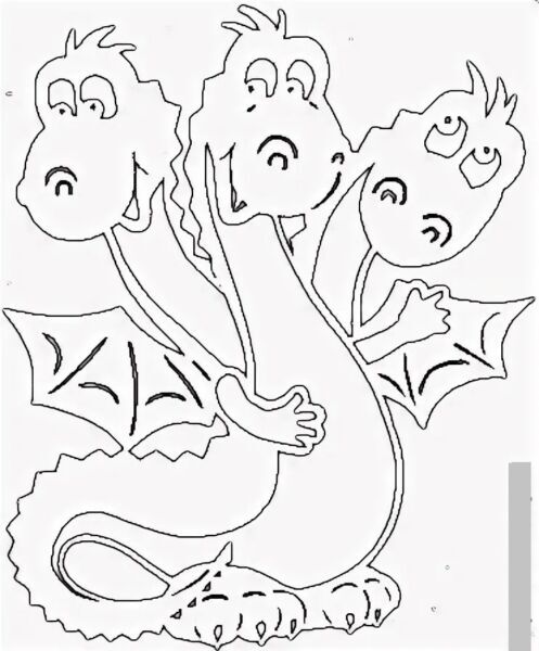 вытынанка дракон на окно к новому году из бумаги 7